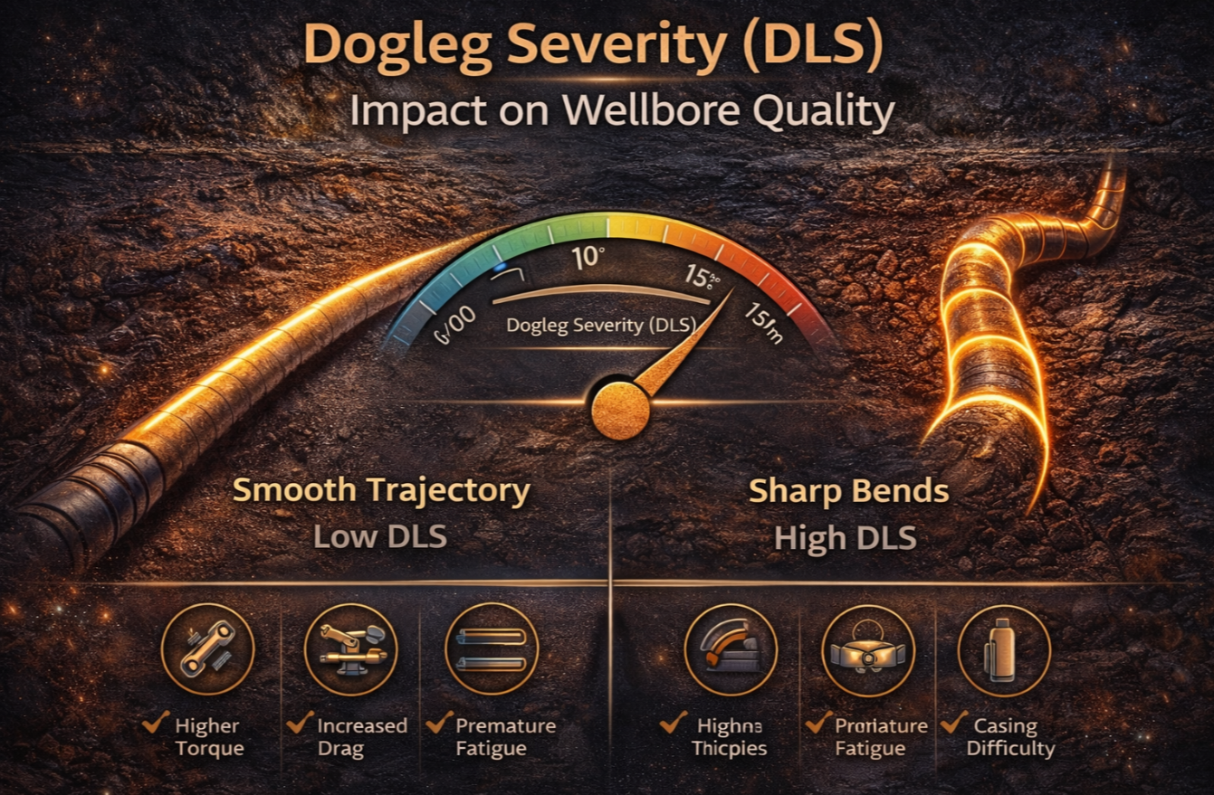Dogleg Severity (DLS) in Directional Drilling | Impact and Control Methods